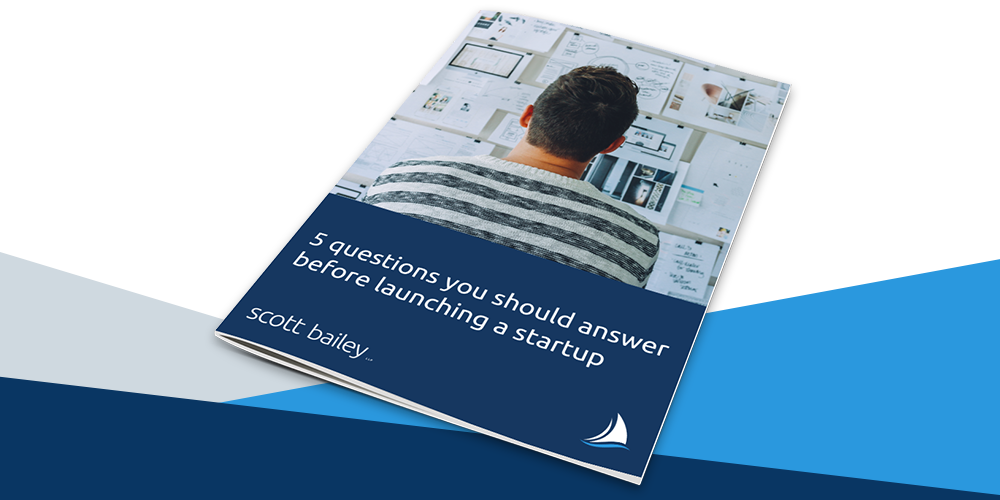 Guide Front Cover: 5 questions you should answer before launching a startup