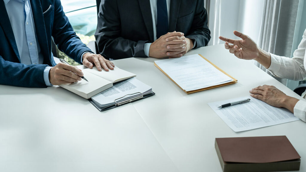 Client asking solicitor 'how much does it cost to get divorced?'