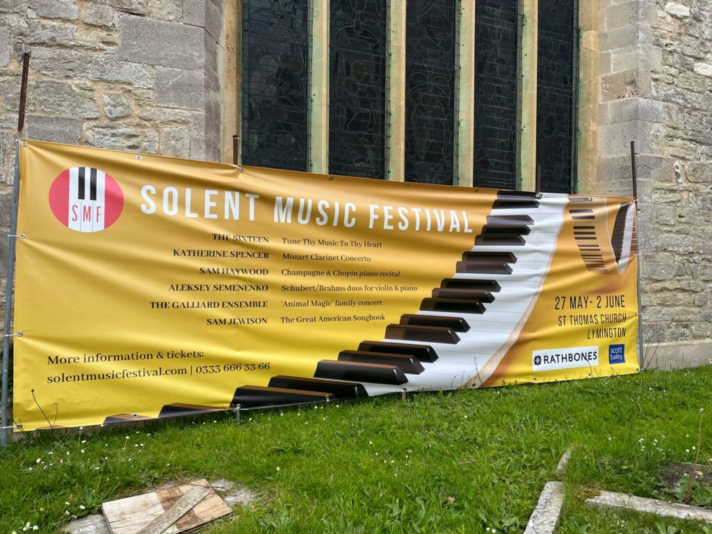 Scott Bailey Sponsors the Solent Music Festival