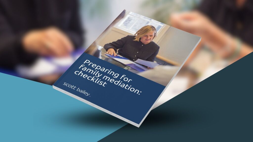 Download our preparing for mediation checklist